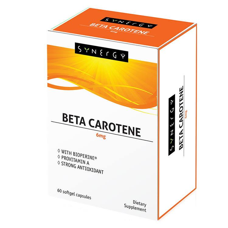 SYNERGY BETA CAROTEN 6mg x 60cps Product Main Image